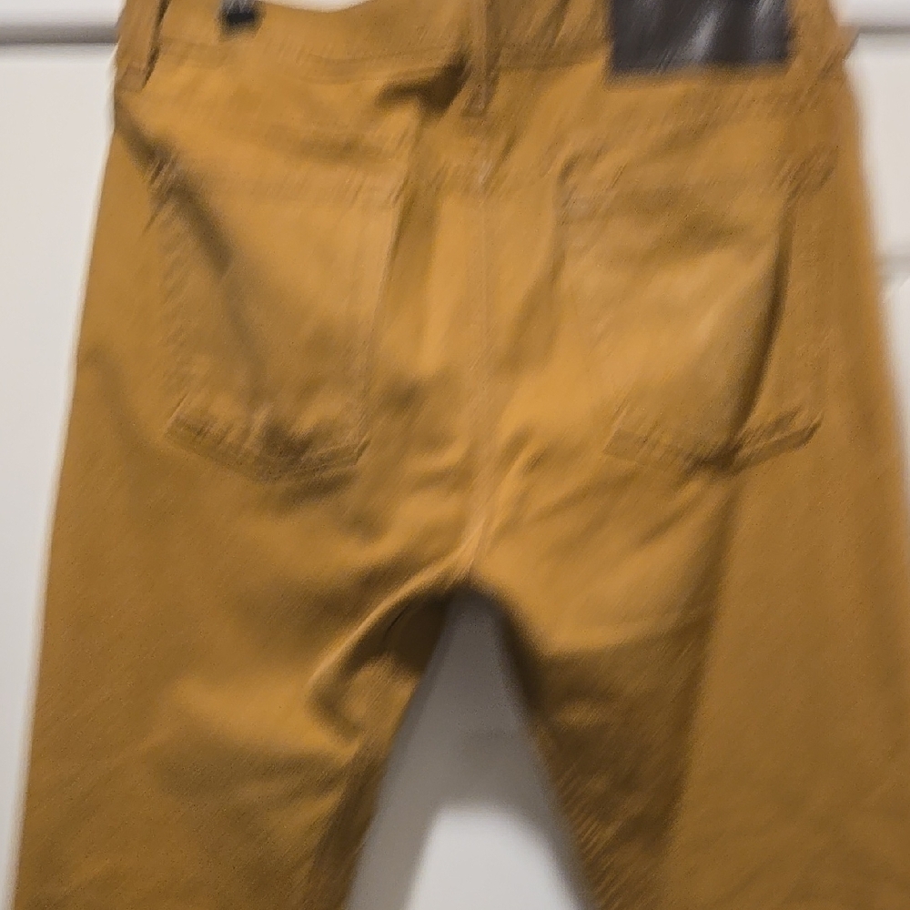 Naked & Famous Denim Tan Pants View 5
